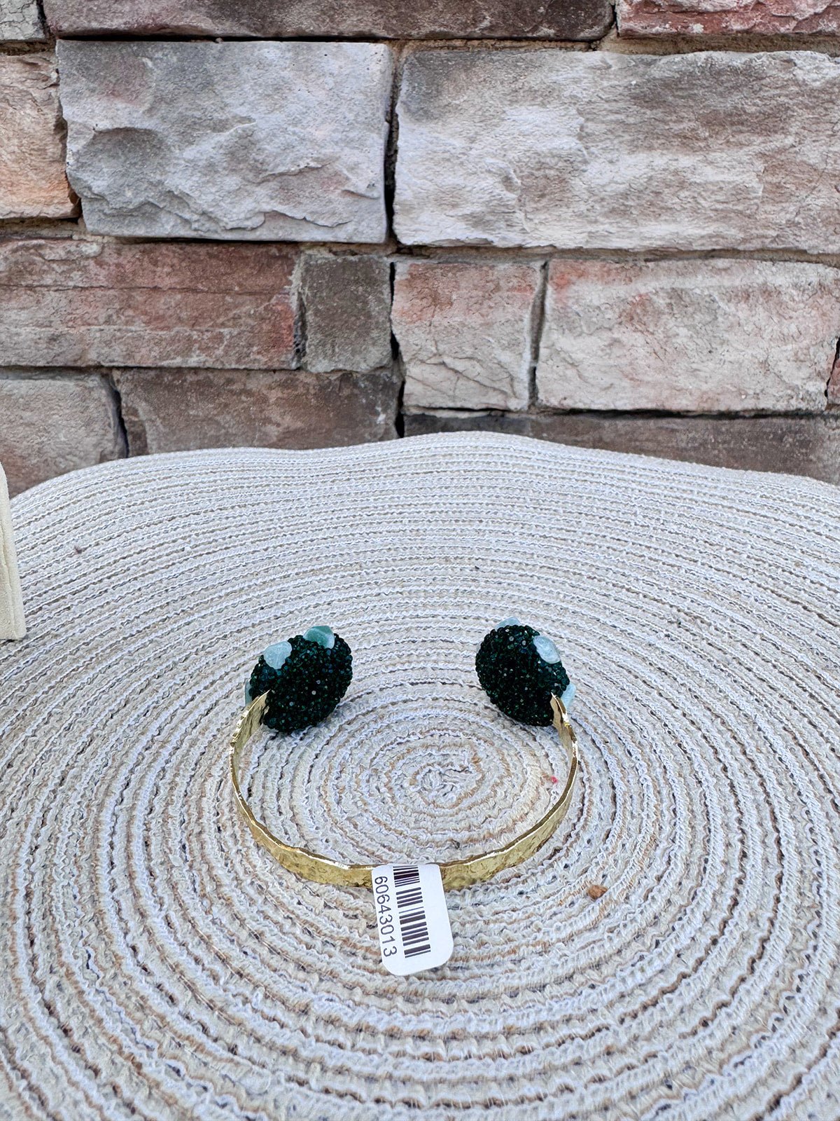 [Easton Elle] Green Bling Cuff - The Pink Pineapple 850