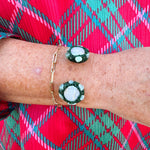 [Easton Elle] Green Bling Cuff - The Pink Pineapple 850