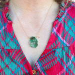 [Easton Elle] Green Chrysoprase Necklace - The Pink Pineapple 850