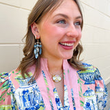 [Easton Elle] Halo Slip Necklace - The Pink Pineapple 850