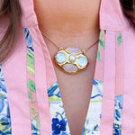 [Easton Elle] Halo Slip Necklace - The Pink Pineapple 850