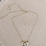 [Easton Elle] Heavenly Heart Slip Necklace - The Pink Pineapple 850