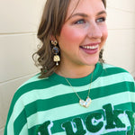 [Easton Elle] Heavenly Heart Slip Necklace - The Pink Pineapple 850