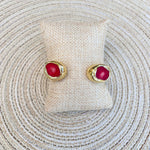 [Easton Elle] Misty Bracelet in Raw Red Coral - The Pink Pineapple 850