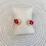 [Easton Elle] Misty Bracelet in Raw Red Coral - The Pink Pineapple 850