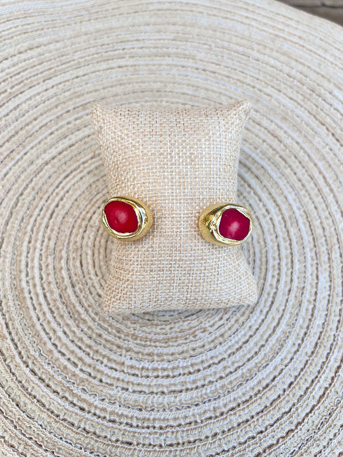 [Easton Elle] Misty Bracelet in Raw Red Coral - The Pink Pineapple 850