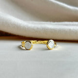 [Easton Elle] Misty Clear Crystal Cuff - The Pink Pineapple 850