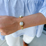 [Easton Elle] Misty Pearl Cuff - The Pink Pineapple 850