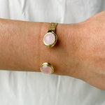 [Easton Elle] Misty Pink Cuff Bracelet - The Pink Pineapple 850