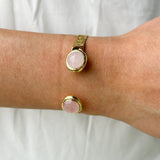 [Easton Elle] Misty Pink Cuff Bracelet - The Pink Pineapple 850