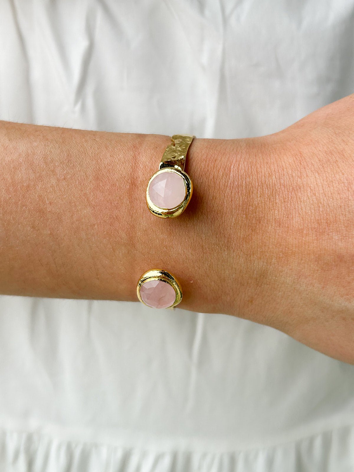 [Easton Elle] Misty Pink Cuff Bracelet - The Pink Pineapple 850