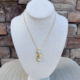 [Easton Elle] Ophelia Slip Necklace - The Pink Pineapple 850