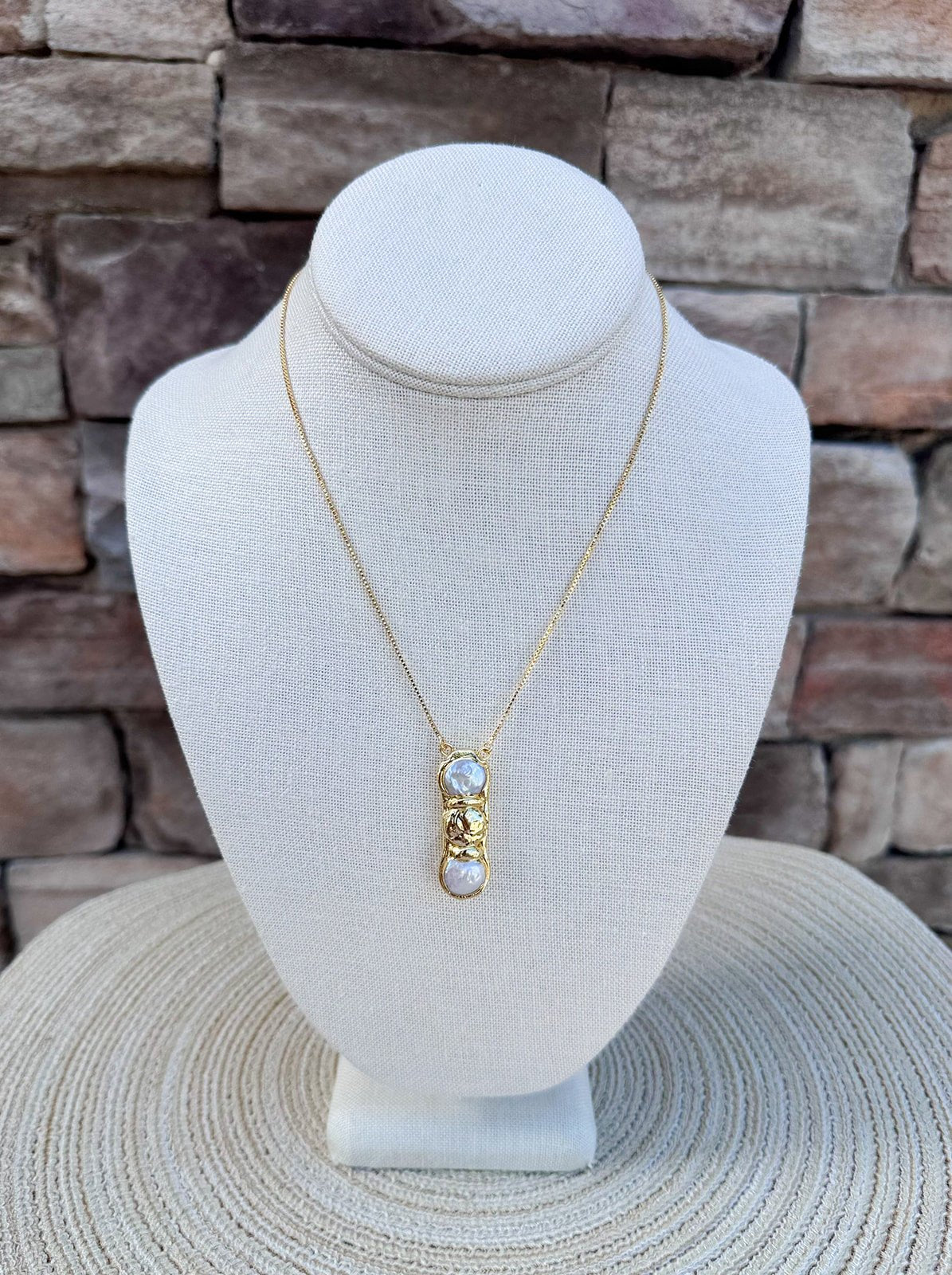 [Easton Elle] Ophelia Slip Necklace - The Pink Pineapple 850