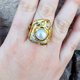 [Easton Elle] Orca Pearl Ring - The Pink Pineapple 850