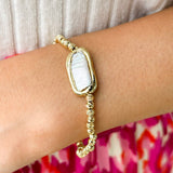 [Easton Elle] Pearl Stretchy Bracelet - The Pink Pineapple 850