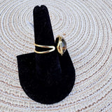 [Easton Elle] Single Large Ring – Tiger’s Eye - The Pink Pineapple 850