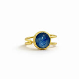 [Easton Elle] Single Ring – Blue Kyanite - The Pink Pineapple 850