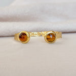 [Easton Elle] Tigers Eye Mist Cuff - The Pink Pineapple 850