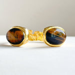 [Easton Elle] Tigers Eye Mist Cuff Crystals - The Pink Pineapple 850