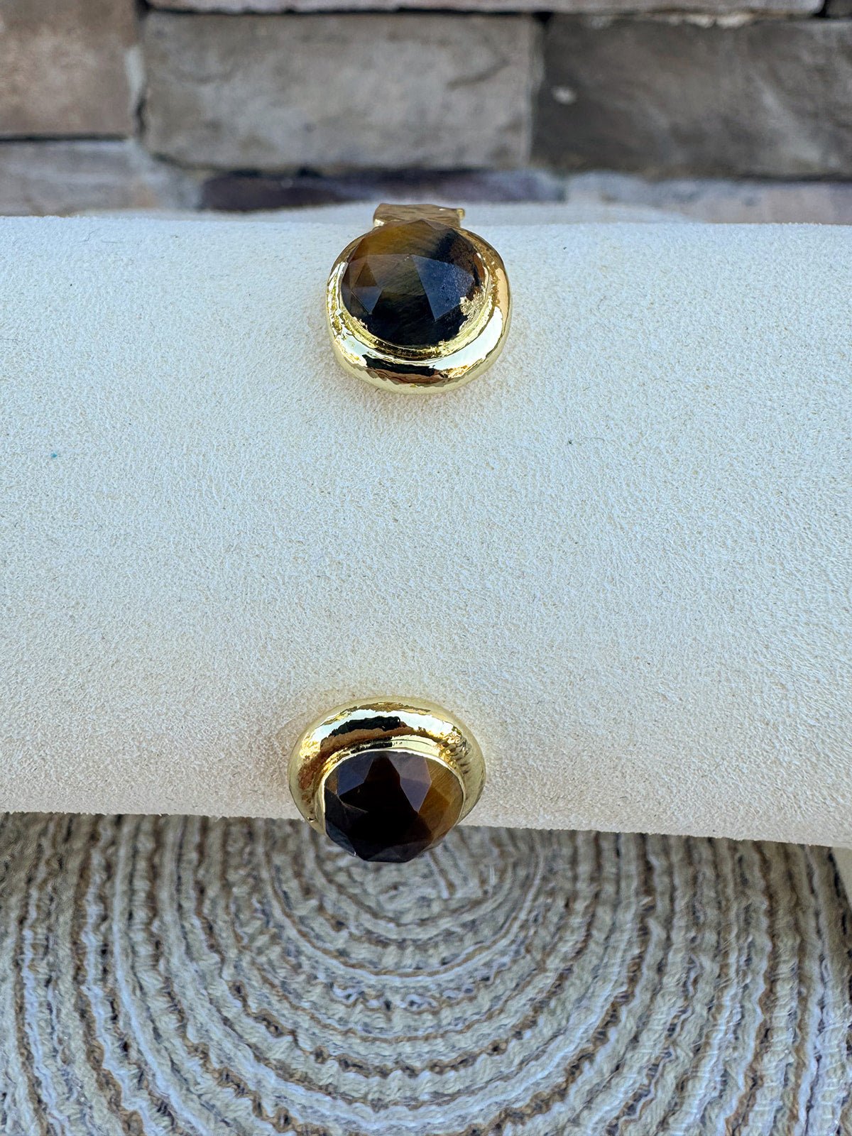 [Easton Elle] Tigers Eye Misty Cuff - The Pink Pineapple 850