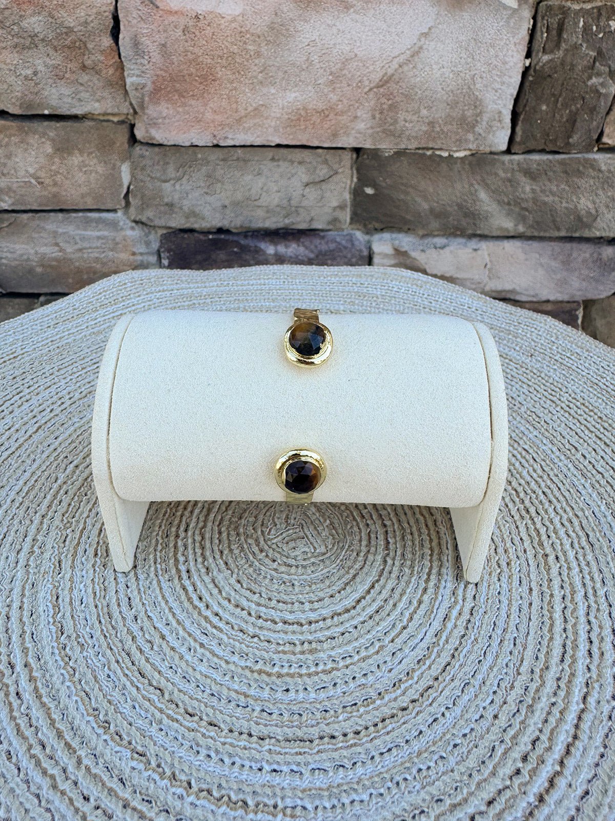 [Easton Elle] Tigers Eye Misty Cuff - The Pink Pineapple 850
