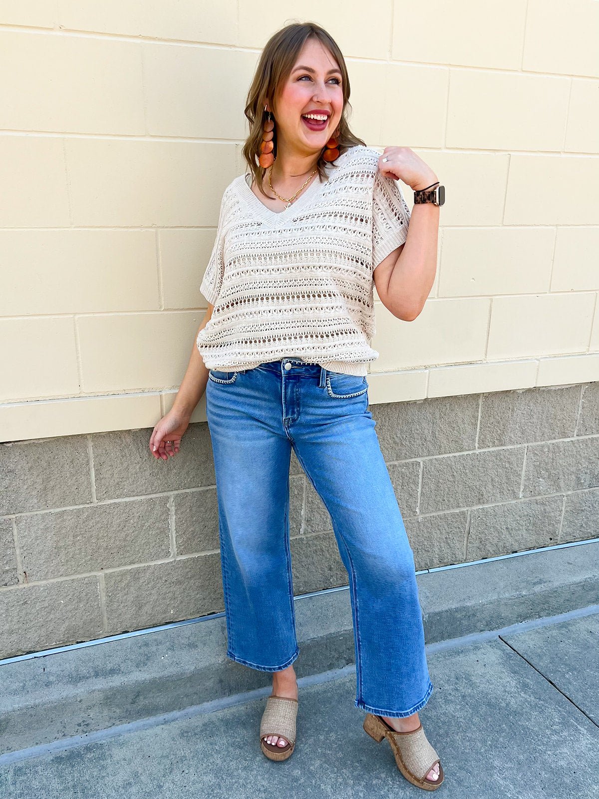 Effortless Ease Knit Top - The Pink Pineapple 850