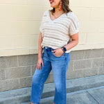 Effortless Ease Knit Top - The Pink Pineapple 850