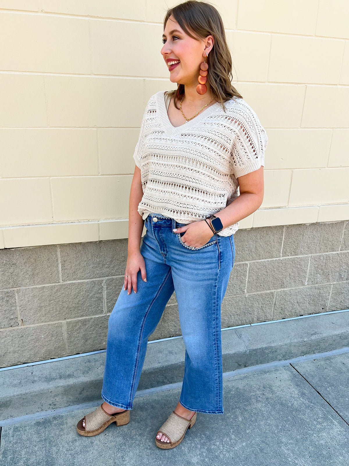 Effortless Ease Knit Top - The Pink Pineapple 850