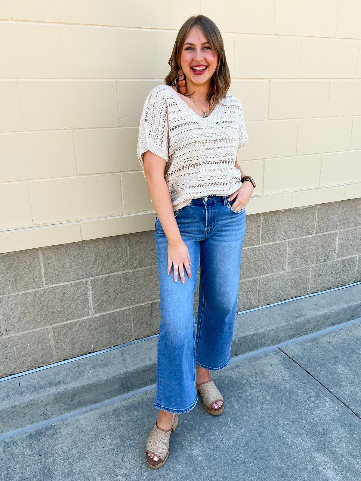 Effortless Ease Knit Top - The Pink Pineapple 850