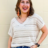 Effortless Ease Knit Top - The Pink Pineapple 850
