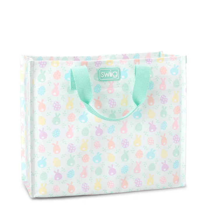 Egg Hunt Reusable Gift Bag Medium - The Pink Pineapple 850