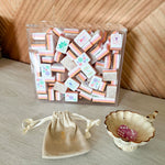 Elegance Mahjong Tile Storage Display Case - The Pink Pineapple 850