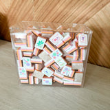 Elegance Mahjong Tile Storage Display Case - The Pink Pineapple 850