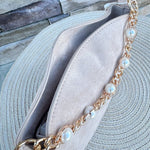 Ellie Top Handle Bag in Bone - The Pink Pineapple 850