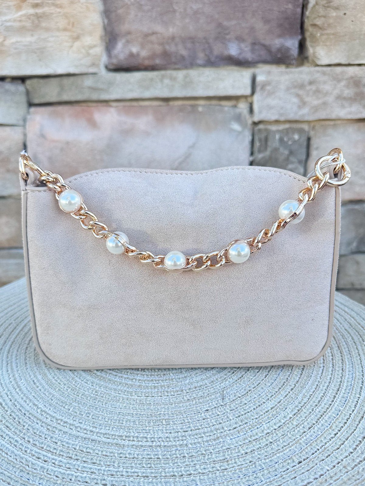 Ellie Top Handle Bag in Bone - The Pink Pineapple 850