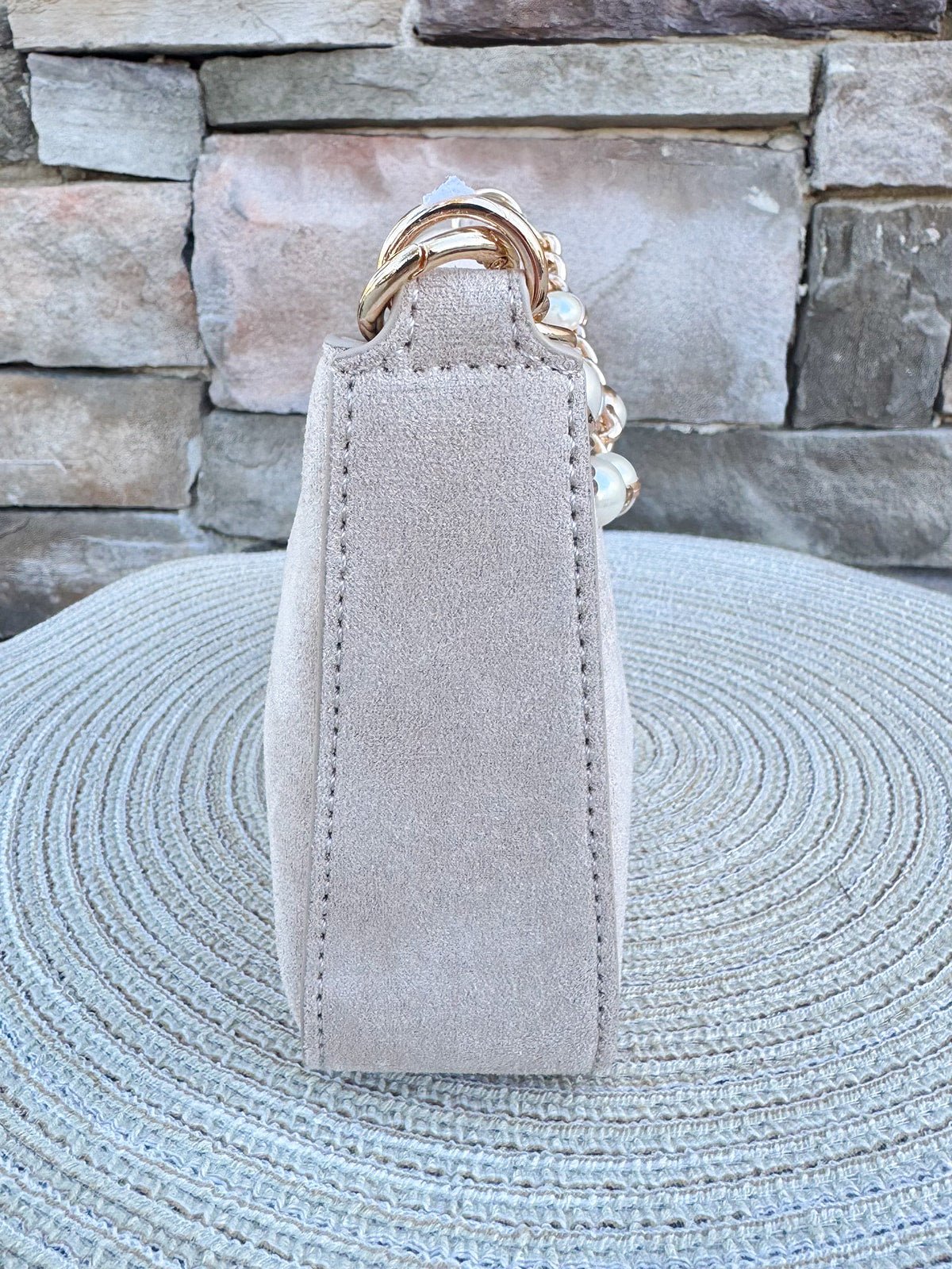 Ellie Top Handle Bag in Bone - The Pink Pineapple 850