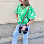 Emerald Daydream Top - The Pink Pineapple 850