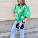 Emerald Daydream Top - The Pink Pineapple 850