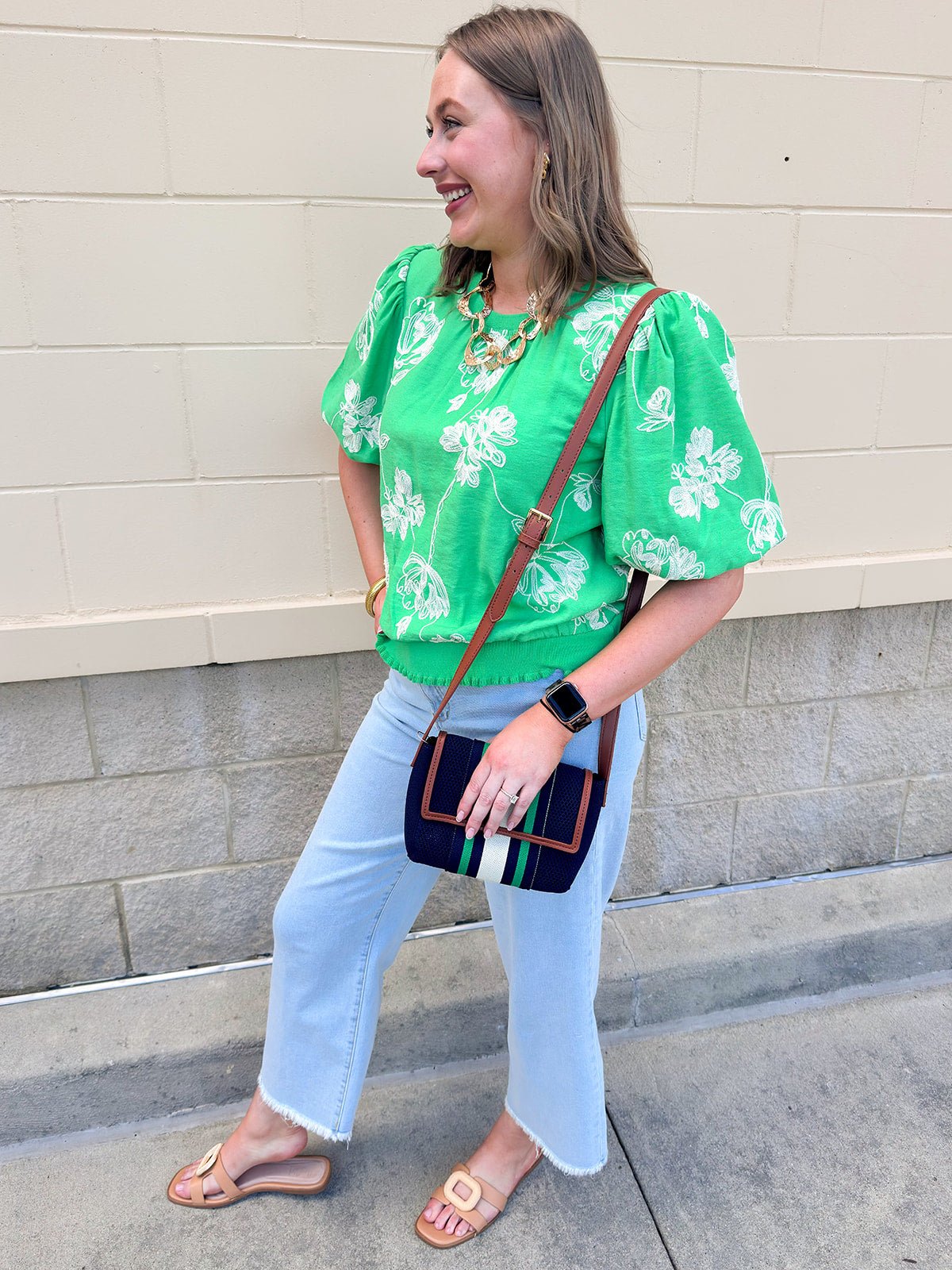 Emerald Daydream Top - The Pink Pineapple 850