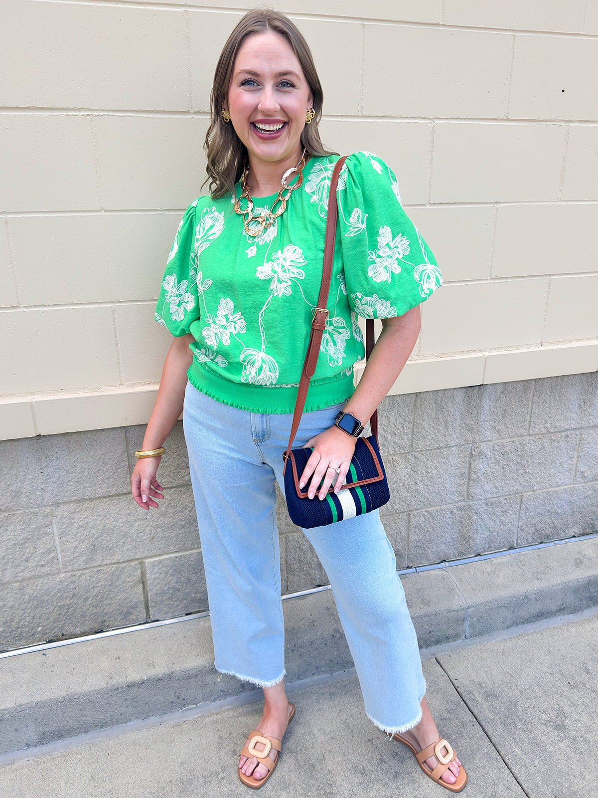 Emerald Daydream Top - The Pink Pineapple 850