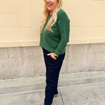 Emerald Stitch and Story Knit Sweater - The Pink Pineapple 850