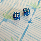 Empress Blue Mahjong Dice - The Pink Pineapple 850