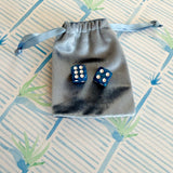 Empress Blue Mahjong Dice - The Pink Pineapple 850