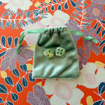Empress Botanica Mahjong Dice - The Pink Pineapple 850