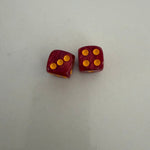 Empress Garnet Mahjong Dice - The Pink Pineapple 850
