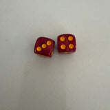 Empress Garnet Mahjong Dice - The Pink Pineapple 850