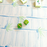 Empress Green Mahjong Dice - The Pink Pineapple 850