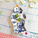 Empress Green Mahjong Dice - The Pink Pineapple 850