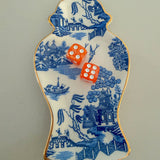 Empress Orange Mahjong Dice - The Pink Pineapple 850