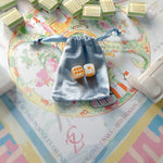 Empress Pearlescent Mahjong Dice - The Pink Pineapple 850